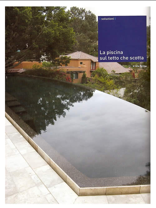 Piscine Oggi La Piscina Sul Tetto Che Scotta Summer 2007