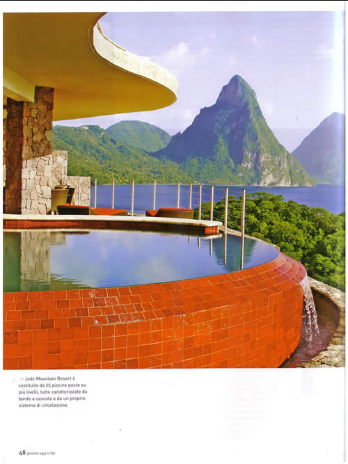 Piscine Oggi Le Piscine Di Jade Mountain
