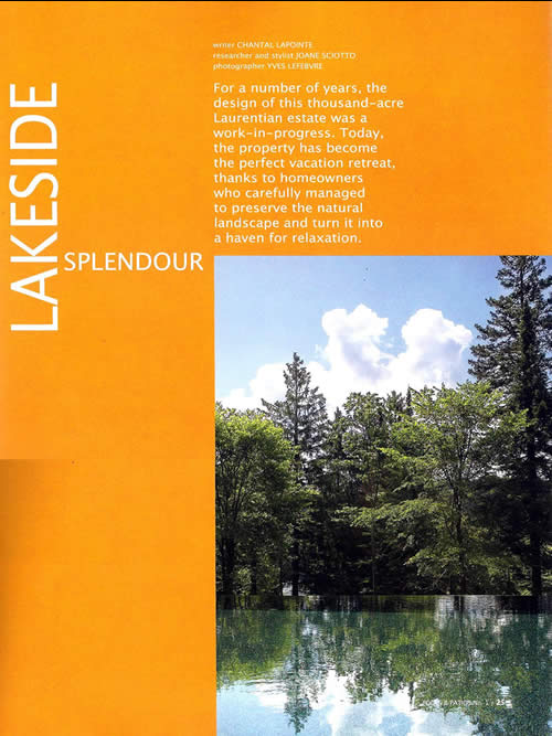 Pools and Patios Lakeside Splendor 2010